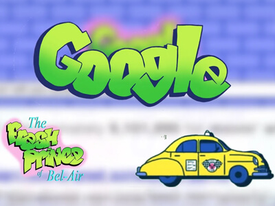Google 프레시 프린스 검색 페이지 점령