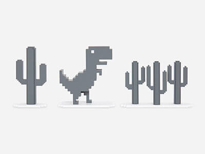 구글 크롬 공룡 게임